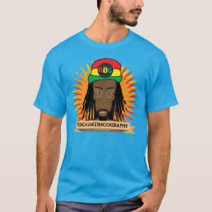 T-shirt Discographie RastaMan de reggae