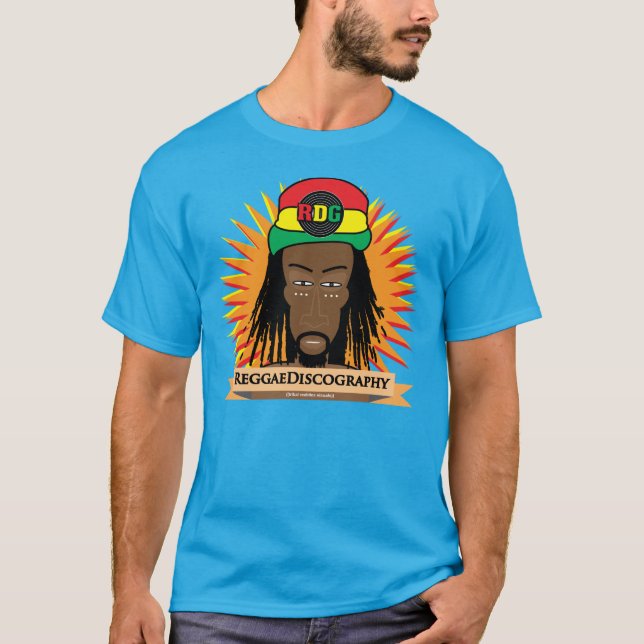 T-shirt Discographie RastaMan de reggae (Devant)