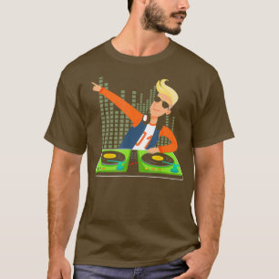 T-shirt Discothèque cool DJ's Remix Club Mix Musique DJ Da