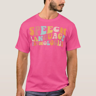 T-shirt Discours super Pathologiste du langage Léopard 