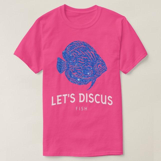 T-shirt Discus Fish Aquarium Tropical Poisson (Design devant)