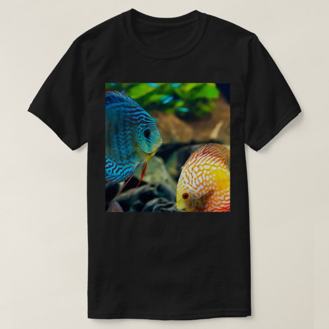 T-shirt Discus Fish Photo (Design devant)