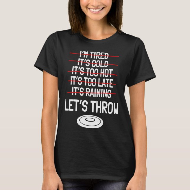 T-shirt Discus Throw Player Disc Athletes Sports Track And (Devant)