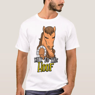 T-shirt Discutez Avec Le Chapeau - Cowboy Cowgirl Equidae