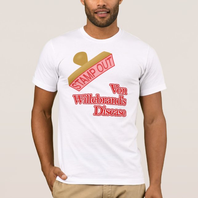 T-shirt Disease de Von Willebrand's (Devant)