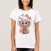 Diseño 3D Labubu con Hello Kitty