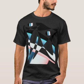T-shirt Diseño abstracto para hombres. Original.