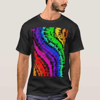 T-shirt Diseño tie dye rainbow