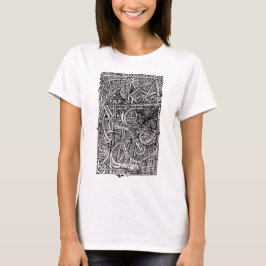 T-shirt Disjonction, Dessin d'encre