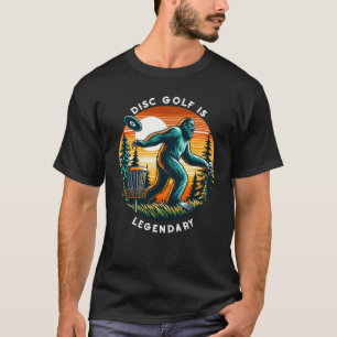 T-shirt Disk Golf est légendaire   Bigfoot