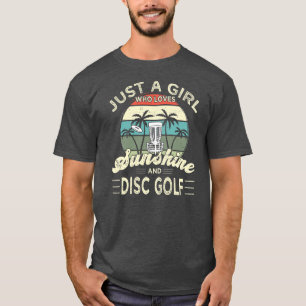 T-shirt Disk Golf Frisbee Golf Sunshine et Disk Golf