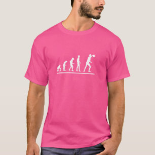 T-shirt Disk Golf Player Evolution Funny Disque Golf
