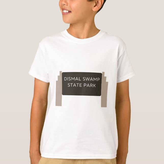 T-shirt Dismal Swamp State Park North Carolina (Devant)