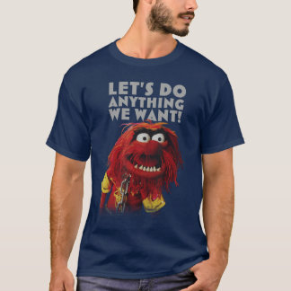 T-shirt Disney Les Muppets Faisons Tout Ce Que Nous Voulon