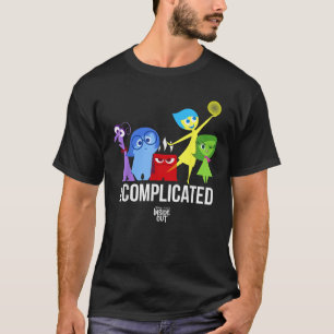 T-shirt Disney Pixar Inside Out Groupe d'Émotions Complexe