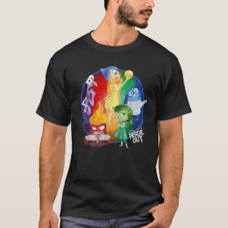 T-shirt Disney Pixar Inside Out Riley s Emotions Group Sho
