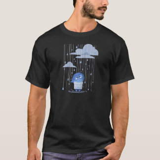 T-shirt Disney Pixar Inside Out Sadness Rain Cloud Feeling