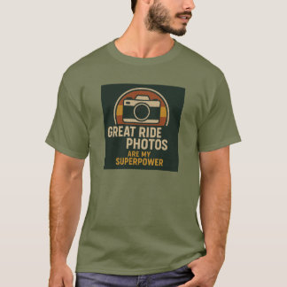 T-shirt Disney - Theme Park - Ride Photos Superpower