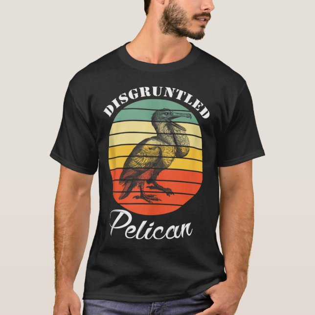 T-shirt Disntled Pelican Funny Quote Tank Top  (Devant)