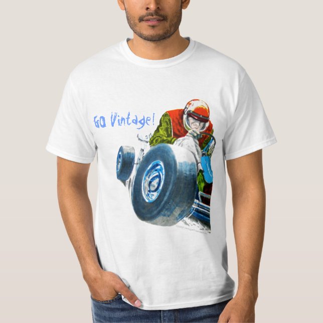 T-shirt DISPARAISSENT le cru ! Karting (Devant)