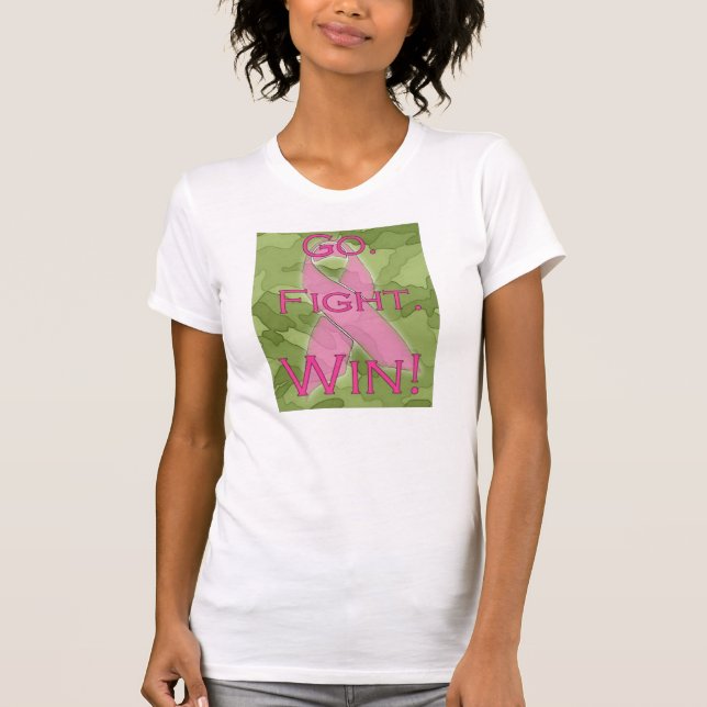 T-shirt Disparaissent l'ÉQUIPE de ruban de Camo de (Devant)