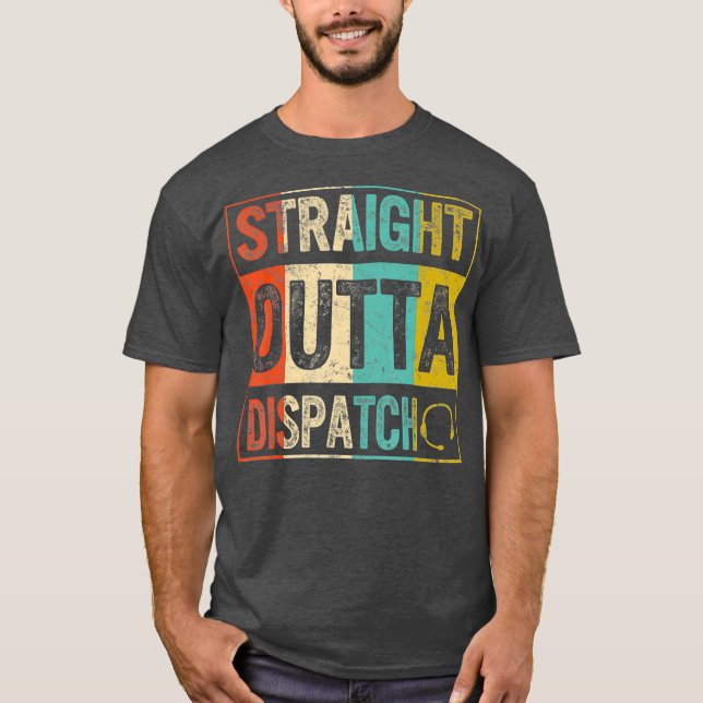 T-shirt Dispatch 911 EMS (Devant)
