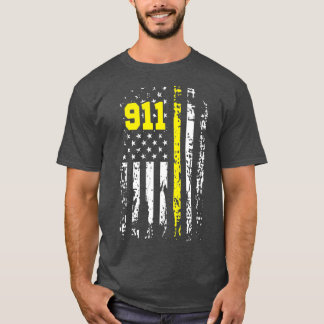T-shirt Dispatcher 911 First Responder USA Dispatcher