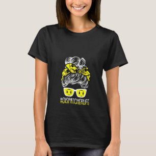 T-shirt Dispatcher Femme Vie 911 Dispatch Opérateur Mince