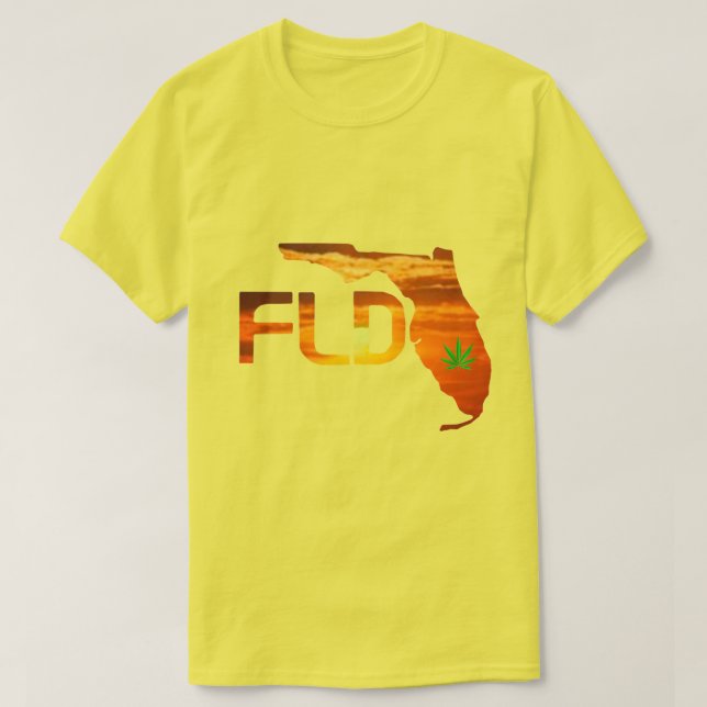 T-shirt Dispensaries Floride (Design devant)