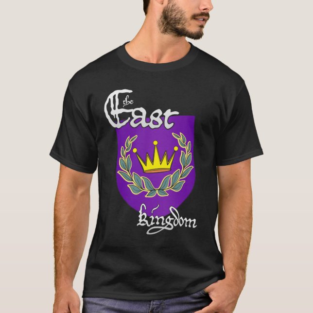 T-shirt Dispositif est de royaume avec le texte pour les (Devant)