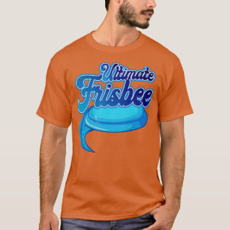 T-shirt Disque bleu Frisbee Ultime