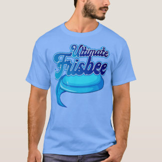 T-shirt Disque bleu Frisbee Ultime