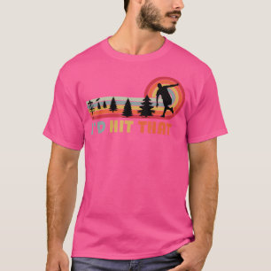 T-shirt Disque De Chat Homme Golf Frisbee Funny Golfer Je