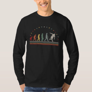 T-shirt Disque de golf rétro Ultimate Evolution Frisbee Ho