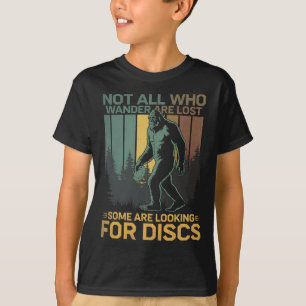 T-shirt Disque de golf Sasquatch Bigfoot golfeur de disque