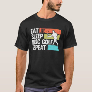 T-shirt Disque Drôle Golf Art Pour Hommes Femmes Joueur De