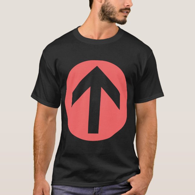 T-shirt Disque fléché (Devant)