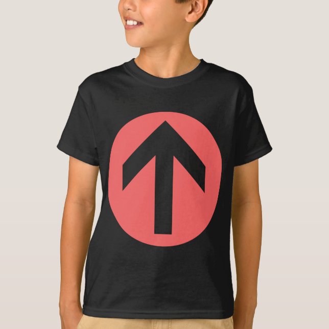 T-shirt Disque fléché (Devant)