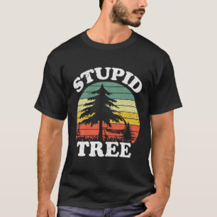 T-shirt Disque Golf Art Pour Hommes Femmes Arbre Stupide A