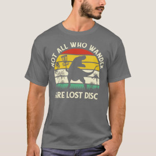 T-shirt Disque Golf Dinosaur Disque Golf