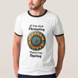 T-shirt Disque Golf Dyeing Humour