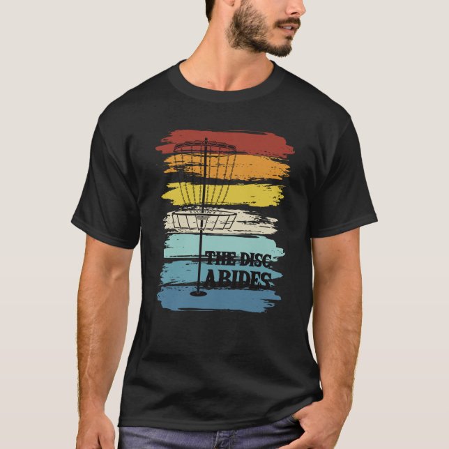 T-shirt Disque Golf Rétro (Devant)