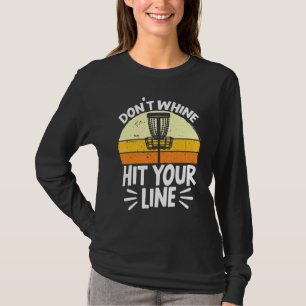 T-shirt Disque Golf Stupid Arbre Touchez Votre Ligne Golf