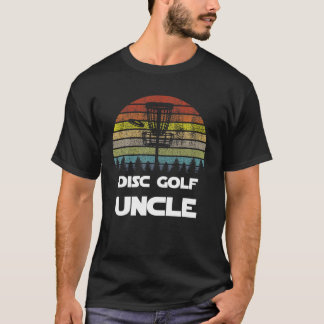 T-shirt Disque Golf Uncle I Retro Player Frisbees Frolf Ch