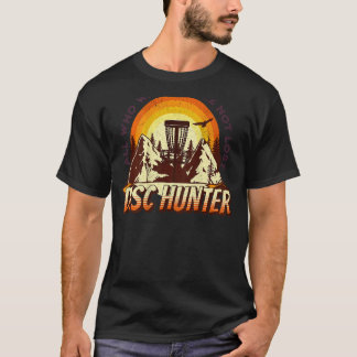T-shirt Disque Hunter Tous Ceux Qui Se Promènent Ne Sont P