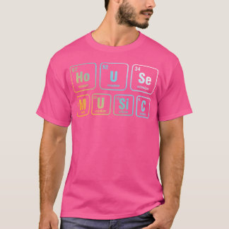 T-shirt Disque Jockey Dj House Musique Relaxant Mus électr