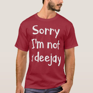 T-shirt Disque Jockey Set Tourne-disque - Vinyl DJ