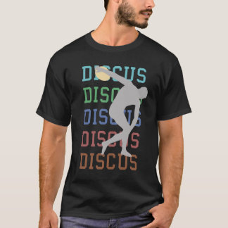 T-shirt Disque lanceur de patinage et cadeau de Field Gree
