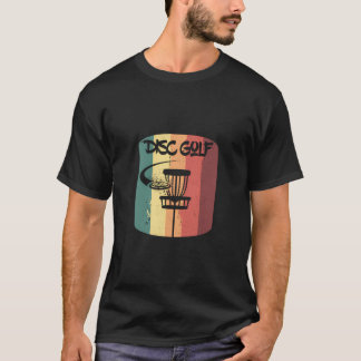 T-shirt Disque vintage Golf Cadeau Sport Tee Pour Frisbee