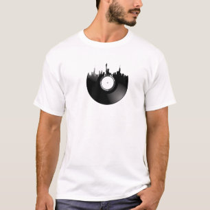 T-shirt Disque vinyle de New York City